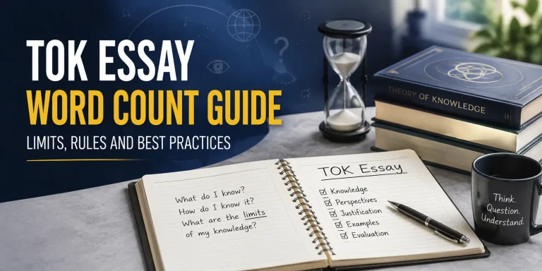TOK Essay Word Count Guide-Limits, Rules And Best Practices